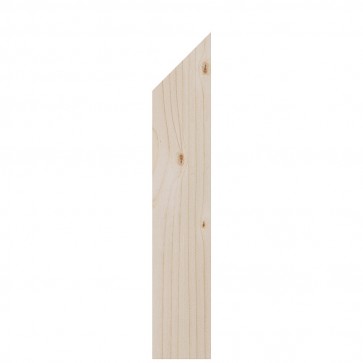 Onlywood Stecche in legno per balcone - Diagonale Liscio in Abete 30-160 cm - 20 colori