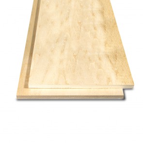 Onlywood Compensato Pioppo spessore 10 mm - 830 x 600 mm - Confezione Risparmio 5 Pezzi