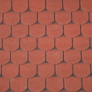COPPI PVC rossi per copertura da esterno - Confezione 1,40 Mq. - Onlywood